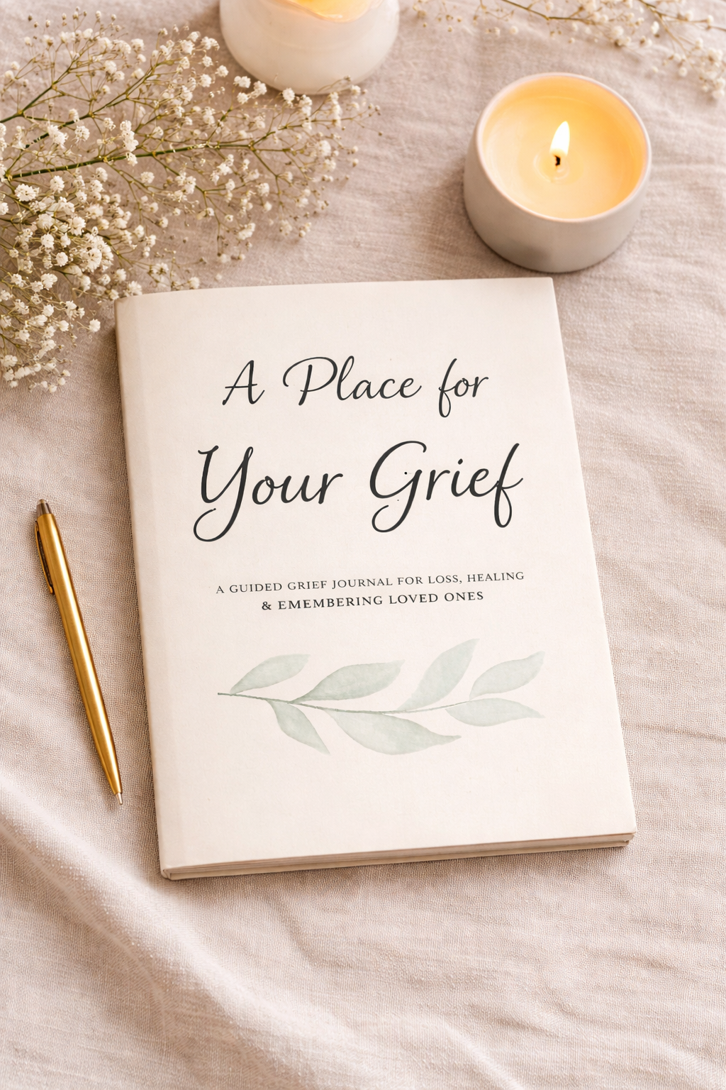 Grief Journal – Printable Guided Journal for Loss, Healing & Remembering Loved Ones